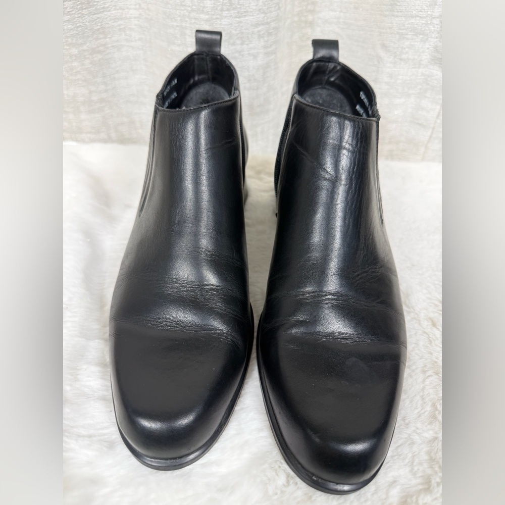 Tucker Women’s 9.5 Black Leather Ankle Boots - Picture 2 of 7